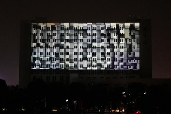 ���Ȳʻ�ҹ��3D��Ч¥�����ͶӰ������Ŀ